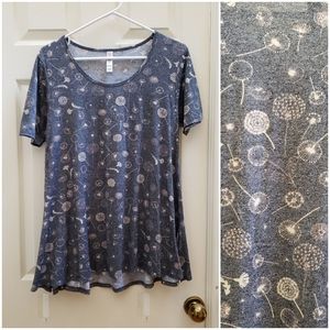 LLR Perfect Tee dandelion print